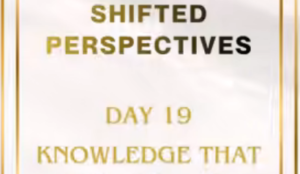 shift day 19